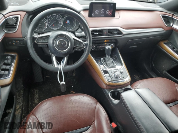 2016 Mazda CX-9 Signature with VIN JM3TCBEY2G0123993, listed as a Copart auction lot 51443305 with 120,371 mi miles and Salvage title. Bid and sale history available at DreamBid. Image 8.