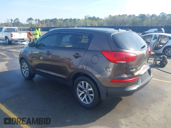 2014 Kia Sportage LX with VIN KNDPB3AC9E7648454, listed as a IAAI auction lot 41898146 with 200,934 mi miles. Bid and sale history available at carsss.com. Image 3.