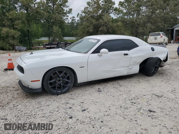 2019 Dodge Challenger R/T z VIN 2C3CDZBT7KH606198, wystawiony jako Copart lot #54912155 z przebiegiem 99 246 mil mil oraz Szkoda całkowita • Salvage title. Historia ofert i sprzedaży dostępna na DreamBid. Obrazek 1.