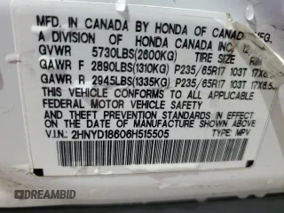 2006 Acura MDX Touring with VIN 2HNYD18606H515505, listed as a Copart auction lot 50630815 with 162,417 mi miles and Salvage Title. Bid and sale history available at carsss.com. Image 13.