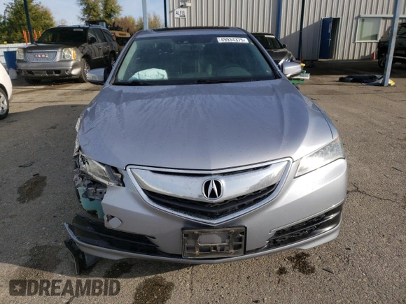 2016 Acura TLX V6 Tech with VIN 19UUB2F57GA001632, listed as a Copart auction lot 49934375 with 131,446 mi miles and Salvage Title. Bid and sale history available at carsss.com. Image 5.