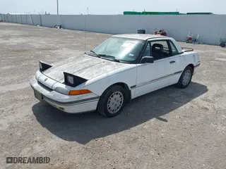 1991 Mercury Capri with VIN 6MPCT01ZXM8629590, listed as a IAAI auction lot 41821813 with 162,781 mi miles. Bid and sale history available at carsss.com. Image 2.