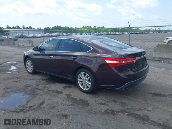 2014 Toyota Avalon Limited z VIN 4T1BK1EB5EU114879, wystawiony jako IAAI lot #42445782 z przebiegiem 168 761 mil mil oraz . Historia ofert i sprzedaży dostępna na DreamBid. Obrazek 3.