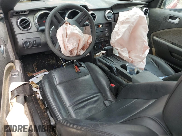 2008 Ford Mustang Deluxe with VIN 1ZVHT80N585206771, listed as a Copart auction lot 72332094 with 344,179 mi miles and Non Repairable. Bid and sale history available at DreamBid. Image 8.