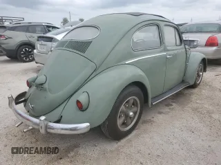 1957 Volkswagen Beetle with VIN 1308207, listed as a Copart auction lot 75331194 with 64,862 mi miles and Non Repairable. Bid and sale history available at DreamBid. Image 3.
