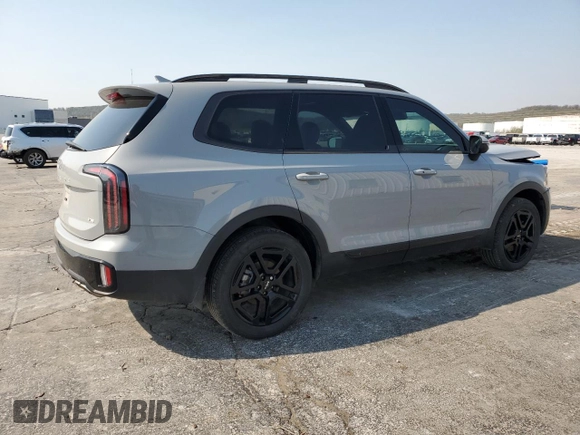 2024 Kia Telluride EX with VIN 5XYP3DGC1RG468629, listed as a Copart auction lot 52017455 with 29,267 mi miles and Salvage Title. Bid and sale history available at carsss.com. Image 3.