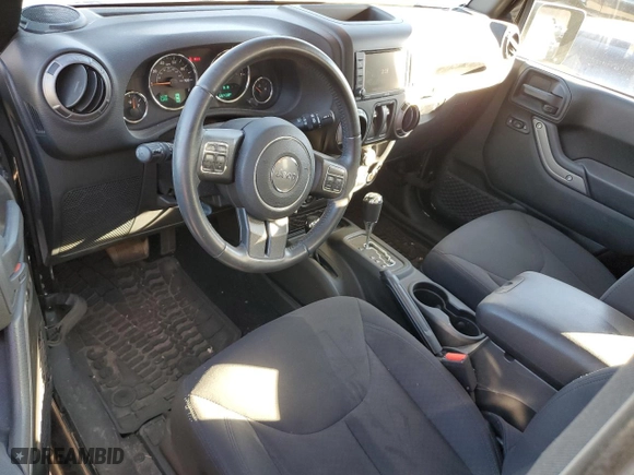2018 Jeep Wrangler JK Sport S with VIN 1C4AJWAG1JL931770, listed as a Copart auction lot 79166524 with 66,438 mi miles and Salvage Title. Bid and sale history available at carsss.com. Image 8.