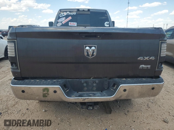 2014 Ram 3500 Laramie with VIN 3C63R3JLXEG248649, listed as a Copart auction lot 61216294 with Not Provided miles and Salvage Title. Bid and sale history available at carsss.com. Image 6.