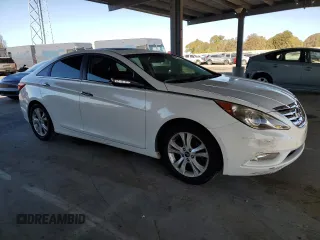 2011 Hyundai Sonata Limited with VIN 5NPEC4AC9BH222118, listed as a Copart auction lot 46674055 with 167,221 mi miles and Salvage Title. Bid and sale history available at carsss.com. Image 4.