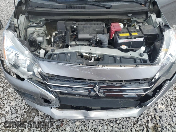 2022 Mitsubishi Mirage ES z VIN ML32AUHJ8NH004769, wystawiony jako Copart lot #49185545 z przebiegiem 82 629 mil mil oraz Szkoda całkowita • Salvage title. Historia ofert i sprzedaży dostępna na DreamBid. Obrazek 11.