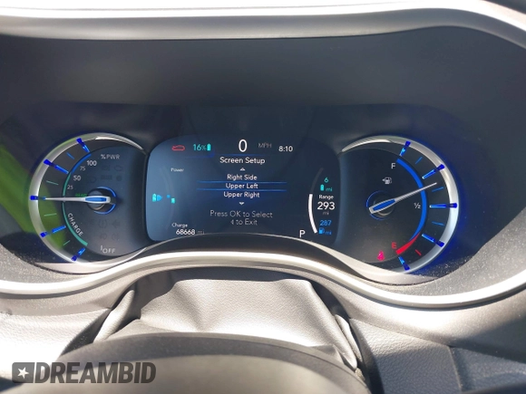 2023 Chrysler Pacifica Hybrid Touring L with VIN 2C4RC1L75PR614460, listed as a IAAI auction lot 42628545 with 68,668 mi miles and . Bid and sale history available at DreamBid. Image 7.