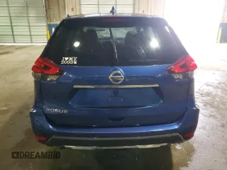 2017 Nissan Rogue SV with VIN KNMAT2MT8HP546348, listed as a Copart auction lot 86705104 with 120,982 mi miles and Clean Title. Bid and sale history available at carsss.com. Image 6.