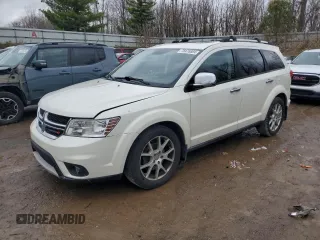 2013 Dodge Journey Crew with VIN 3C4PDCCG2DT596976, listed as a Copart auction lot 78476804 with 154,884 mi miles and Clean title. Bid and sale history available at DreamBid. Image 1.