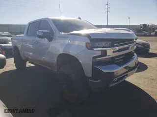 2019 Chevrolet Silverado 1500 LTZ with VIN 1GCUYGED7KZ114882, listed as a Copart auction lot 43060295 with 137,834 mi miles and Salvage Title. Bid and sale history available at carsss.com. Image 4.