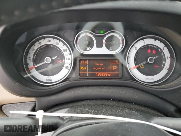 2015 FIAT 500L Lounge with VIN ZFBCFACH4FZ033464, listed as a Copart auction lot 53490295 with 169,288 mi miles and Salvage Title. Bid and sale history available at DreamBid. Image 9.