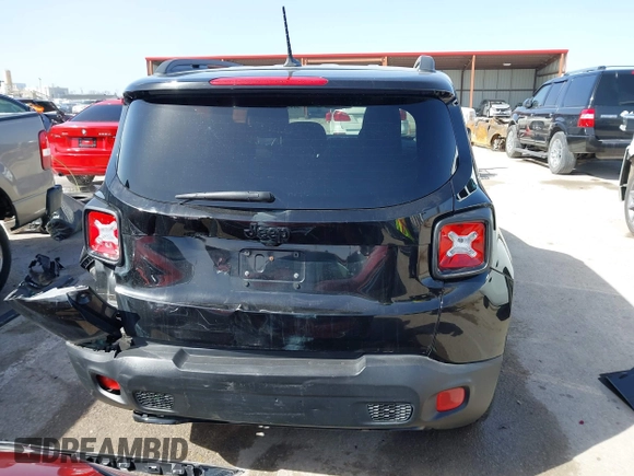 2017 Jeep Renegade Latitude with VIN ZACCJABB8HPF19043, listed as a IAAI auction lot 41741650 with 155,260 mi miles and . Bid and sale history available at DreamBid. Image 16.