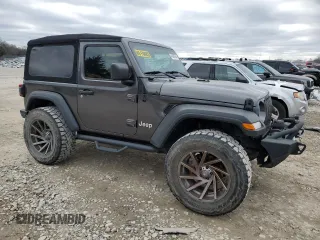 2018 Jeep Wrangler Sport S с VIN 1C4GJXAG7JW168958, выставлен на аукционе Copart как лот 41686755 с пробегом 63 247 миль миль и Списание • Salvage title. История ставок и продаж доступна на DreamBid. Изображение 4.