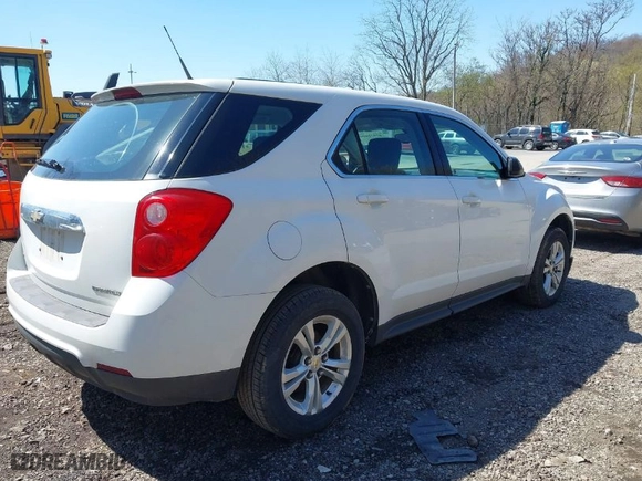 2012 Chevrolet Equinox LS with VIN 2GNFLCEK9C6101442, listed as a IAAI auction lot 42071000 with 135,764 mi miles. Bid and sale history available at carsss.com. Image 4.