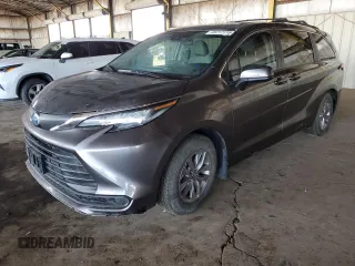 2023 Toyota Sienna LE with VIN 5TDBRKEC5PS179124, listed as a Copart auction lot 49717115 with Not provided miles and Salvage title. Bid and sale history available at DreamBid. Image 1.