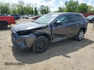 2024 Toyota RAV4 LE with VIN 2T3F1RFV4RC456835, listed as a Copart auction lot 55435365 with 9,152 mi miles and Salvage title. Bid and sale history available at DreamBid. Image 1.