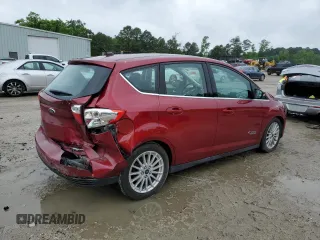 2013 Ford C-Max Energi SEL with VIN 1FADP5CU3DL522348, listed as a Copart auction lot 57094134 with 77,690 mi miles and Salvage Title. Bid and sale history available at carsss.com. Image 3.