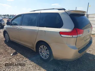 2011 Toyota Sienna XLE AAS with VIN 5TDYK3DC4BS013644, listed as a IAAI auction lot 41905759 with 208,800 mi miles and . Bid and sale history available at DreamBid. Image 3.