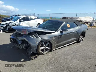 2017 Ford Mustang V6 with VIN 1FATP8EM8H5286333, listed as a Copart auction lot 89166155 with 98,391 mi miles and Salvage Title. Bid and sale history available at carsss.com. Image 1.