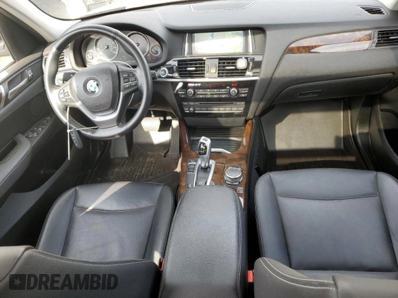 2015 BMW X3 sDrive28i with VIN 5UXWZ7C51F0M82811, listed as a Copart auction lot 49705265 with 65,816 mi miles and Salvage Title. Bid and sale history available at DreamBid. Image 8.