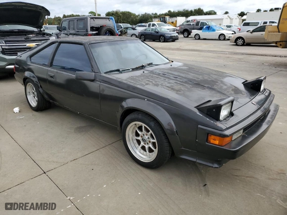1985 Toyota Supra with VIN JT2MA67L3F0151708, listed as a Copart auction lot 74672844 with NaN miles and Salvage Title. Bid and sale history available at carsss.com. Image 4.