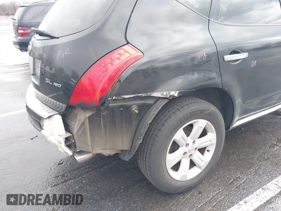 2007 Nissan Murano SE z VIN JN8AZ08W47W618906, wystawiony jako IAAI lot #41962559 z przebiegiem 162 708 mil mil oraz . Historia ofert i sprzedaży dostępna na DreamBid. Obrazek 13.