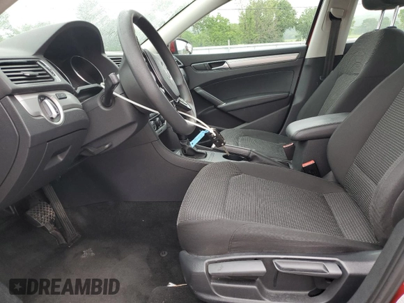 2016 Volkswagen Passat S with VIN 1VWAT7A32GC055505, listed as a Copart auction lot 56253215 with 129,238 mi miles and Salvage title. Bid and sale history available at DreamBid. Image 7.