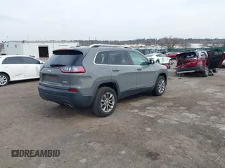 2019 Jeep Cherokee Latitude Plus with VIN 1C4PJMLX9KD445960, listed as a IAAI auction lot 41817194 with 99,194 mi miles and . Bid and sale history available at DreamBid. Image 4.