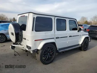 2020 Mercedes-Benz G 63 AMG with VIN WDCYC7HJ6LX339805, listed as a Copart auction lot 46446735 with 62,763 mi miles and Salvage title. Bid and sale history available at DreamBid. Image 3.
