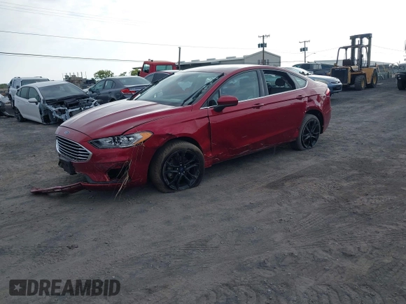 2019 Ford Fusion SE with VIN 3FA6P0HD2KR178210, listed as a IAAI auction lot 41665064 with 1 mi miles. Bid and sale history available at carsss.com. Image 16.