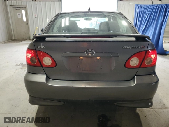 2007 Toyota Corolla CE with VIN 1NXBR32E87Z850725, listed as a Copart auction lot 54603755 with 158,686 mi miles and Clean title. Bid and sale history available at DreamBid. Image 6.
