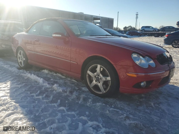 2006 Mercedes-Benz CLK-Class 5.0L with VIN WDBTK75G46T065994, listed as a Copart auction lot 87598525 with 65,703 mi miles and Salvage Title. Bid and sale history available at carsss.com. Image 4.