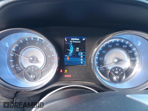 2013 Chrysler 300 with VIN 2C3CCAKT6DH569376, listed as a Copart auction lot 43035385 with 205,050 mi miles and Salvage Title. Bid and sale history available at carsss.com. Image 9.