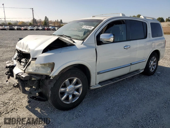 2004 Infiniti QX56 with VIN 5N3AA08A54N803932, listed as a Copart auction lot 83443694 with 0 mi miles and Salvage Title. Bid and sale history available at carsss.com. Image 1.