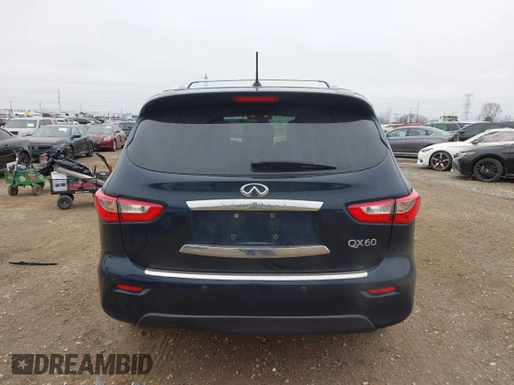 2015 Infiniti QX60 with VIN 5N1AL0MM7FC536181, listed as a IAAI auction lot 41068747 with 111,917 mi miles and . Bid and sale history available at DreamBid. Image 16.
