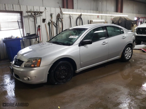 2007 Mitsubishi Galant ES with VIN 4A3AB36FX7E070188, listed as a Copart auction lot 44774395 with 105,420 mi miles and Salvage Title. Bid and sale history available at carsss.com. Image 1.