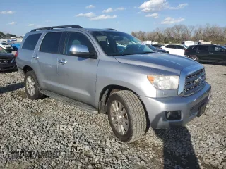 2012 Toyota Sequoia Limited with VIN 5TDJY5G10CS061018, listed as a Copart auction lot 47962175 with 199,912 mi miles and Salvage Title. Bid and sale history available at carsss.com. Image 4.
