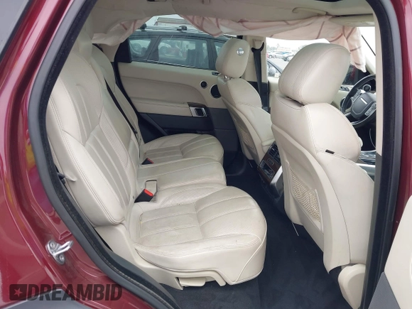 2015 Land Rover Range Rover Sport HSE with VIN SALWR2VF2FA625097, listed as a IAAI auction lot 42397258 with 79,224 mi miles and . Bid and sale history available at DreamBid. Image 8.