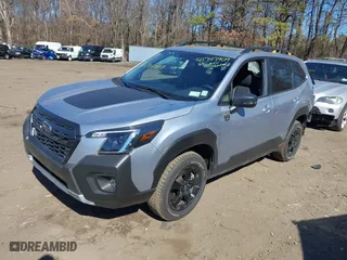 2024 Subaru Forester Wilderness with VIN JF2SKAJC8RH528841, listed as a IAAI auction lot 41747909 with 2,025 mi miles. Bid and sale history available at carsss.com. Image 2.