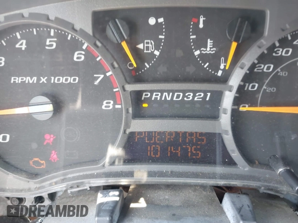 2005 Chevrolet Colorado 1SF LS Z71 with VIN 1GCDS136758134742, listed as a IAAI auction lot 40393796 with 101,475 mi miles and . Bid and sale history available at DreamBid. Image 7.