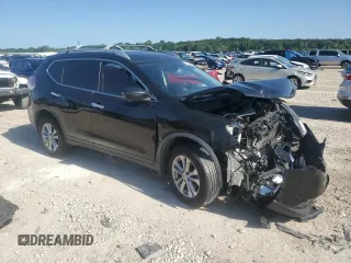 2016 Nissan Rogue SV with VIN KNMAT2MV0GP674938, listed as a Copart auction lot 62122824 with Not Provided miles and Salvage Title. Bid and sale history available at carsss.com. Image 4.