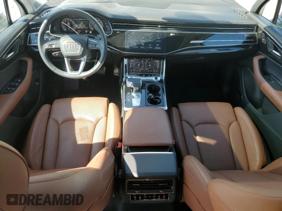 2023 Audi Q7 Prestige with VIN WA1VXBF7XPD011277, listed as a Copart auction lot 55964855 with 18,701 mi miles and Salvage title. Bid and sale history available at DreamBid. Image 8.