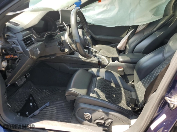 2018 Audi S4 Premium Plus with VIN WAUB4AF49JA099438, listed as a Copart auction lot 54711943 with 80,603 mi miles. Bid and sale history available at carsss.com. Image 7.