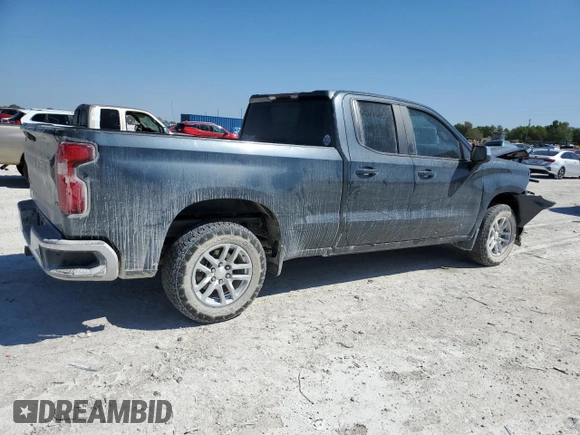 2020 Chevrolet Silverado 1500 LT with VIN 1GCRYDED6LZ113552, listed as a Copart auction lot 48666605 with 77,651 mi miles and Salvage Title. Bid and sale history available at carsss.com. Image 3.