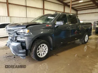 2021 Chevrolet Silverado 1500 RST with VIN 1GCUYEET2MZ325602, listed as a Copart auction lot 47352065 with 46,731 mi miles and Salvage Title. Bid and sale history available at carsss.com. Image 1.