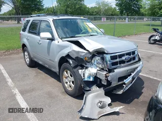 2011 Ford Escape Hybrid with VIN 1FMCU5K39BKB43196, listed as a IAAI auction lot 42558830 with 132,795 mi miles and . Bid and sale history available at DreamBid. Image 1.